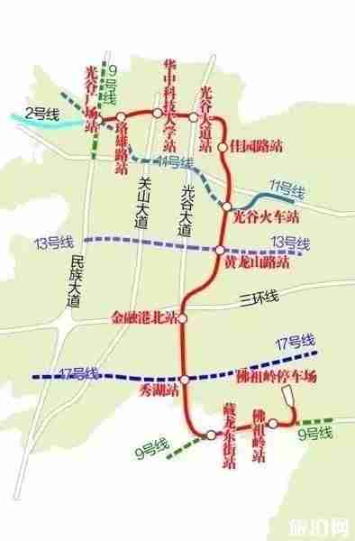 2019武漢2號南延線通車時間首末時間表換乘攻略