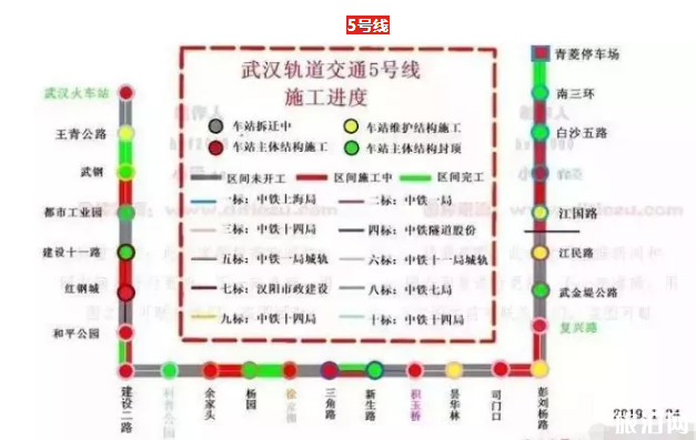 武汉地铁19号线最新消息 2019武汉在建地铁最新进展 武汉地铁19号线最新消息 2019武汉在建地铁最新进展