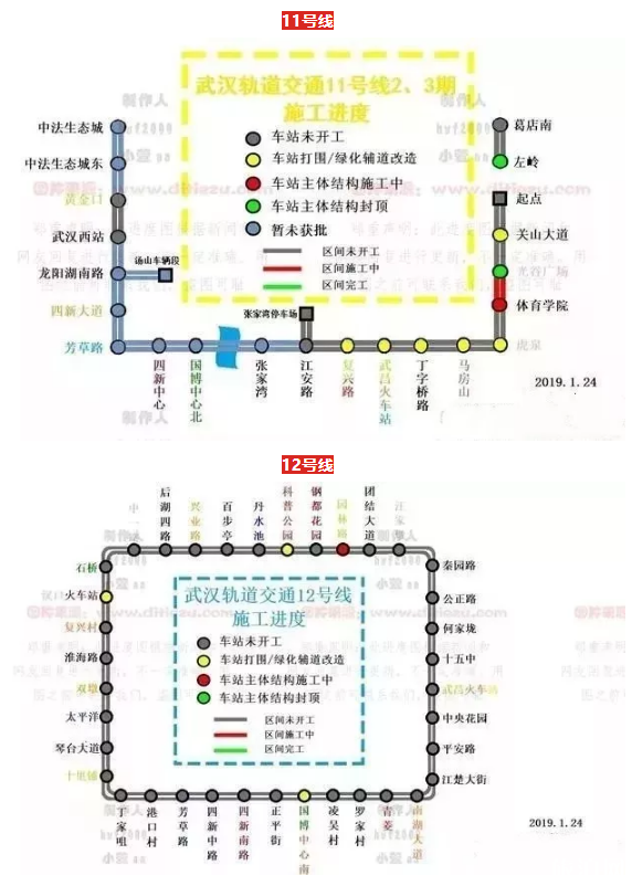 武汉地铁19号线最新消息 2019武汉在建地铁最新进展 武汉地铁19号线最新消息 2019武汉在建地铁最新进展