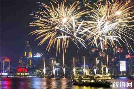 2019香港跨年煙花秀 時間+地點