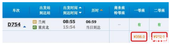 2019兰州到重庆最新列车时刻表+票价 兰州停运列车有哪些 2019兰州到重庆最新列车时刻表+票价 兰州停运列车有哪些