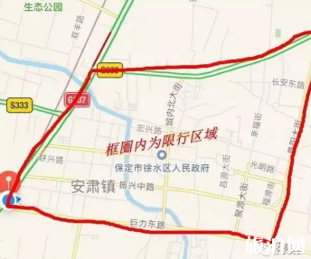 2018平安夜保定交通管制路段+时间+限行区域 2018平安夜保定交通管制路段+时间+限行区域