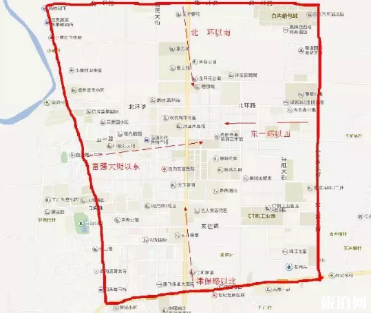 2018平安夜保定交通管制路段+时间+限行区域 2018平安夜保定交通管制路段+时间+限行区域