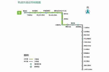 贵阳地铁1号线站点换乘公交介绍 贵阳地铁1号线站点换乘公交介绍