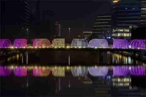 2018寧波文化廣場燈光秀 2018寧波文化廣場燈光秀