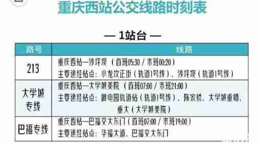 重庆西站在哪里 重庆西站交通方便吗