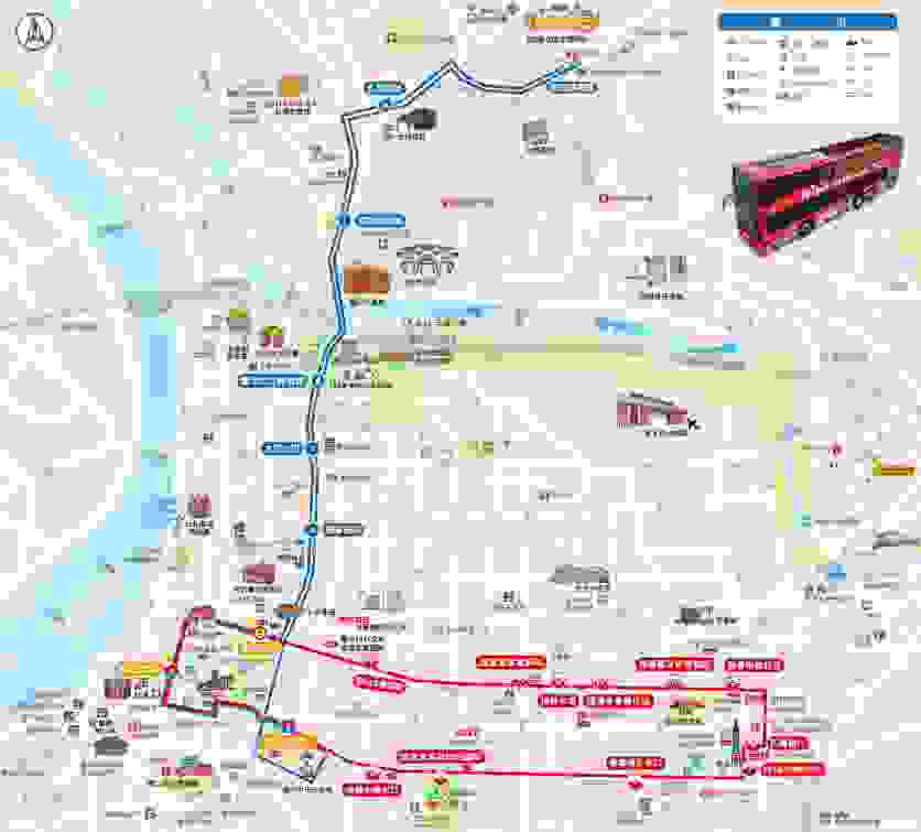 台北双层巴士哪里坐 2018台北双层巴士票价路线+常见问题