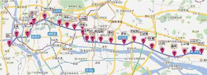 广州地铁线路图高清版2018最新版本 广州地铁线路图高清版2018最新版本