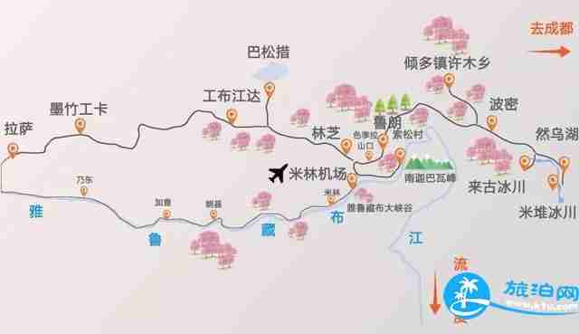 林芝赏桃花路线推荐2018
