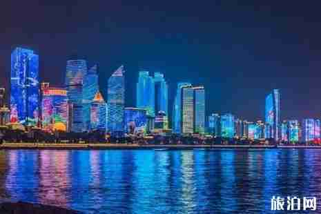 青岛浮山湾灯光秀在哪看好看 2019浮山湾灯光秀时间