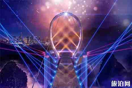 2019清远黄腾峡天门悬廊灯光秀6月6日开启