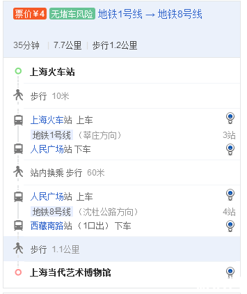 上海当代艺术博物馆地铁+交通+停车位置 上海当代艺术博物馆地铁+交通+停车位置