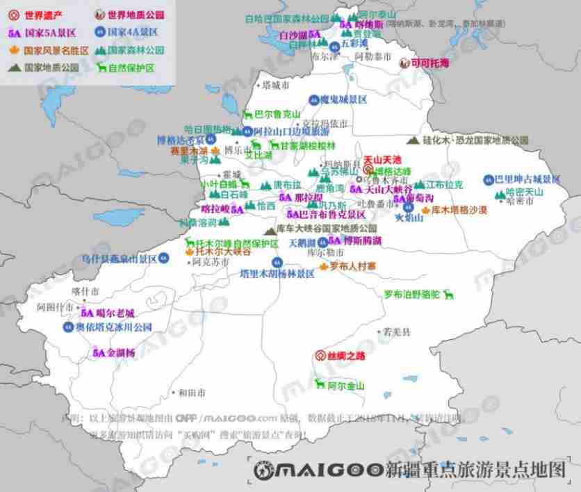 新疆旅遊攻略最佳路線和行程安排