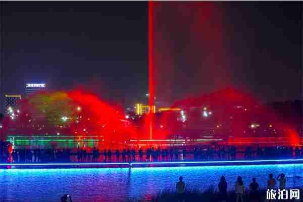 沈陽渾南中央廣場炫彩音樂噴泉演出時間