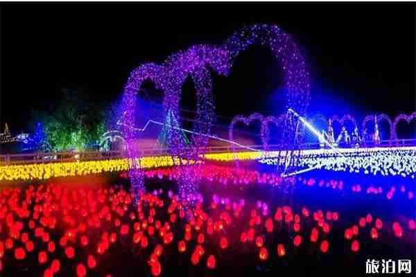 十九頂氈房夢幻燈光秀 時間+活動內容