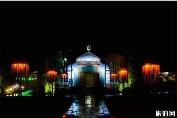 十九頂氈房夢幻燈光秀 時間+活動內容