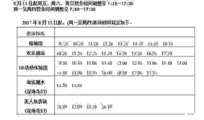 青島海昌極地海洋公園場館游玩攻略+表演時間+住宿+美食 青島海昌極地海洋公園場館游玩攻略+表演時間+住宿+美食