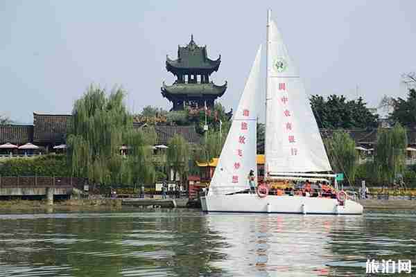 阆中古城船游嘉陵江游船观光票价多少钱