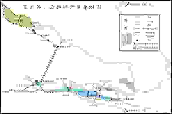 蓝月谷在哪里+门票信息