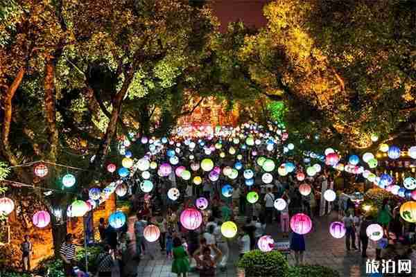 2019桂林兩江四湖中秋花燈會 時間+游船信息