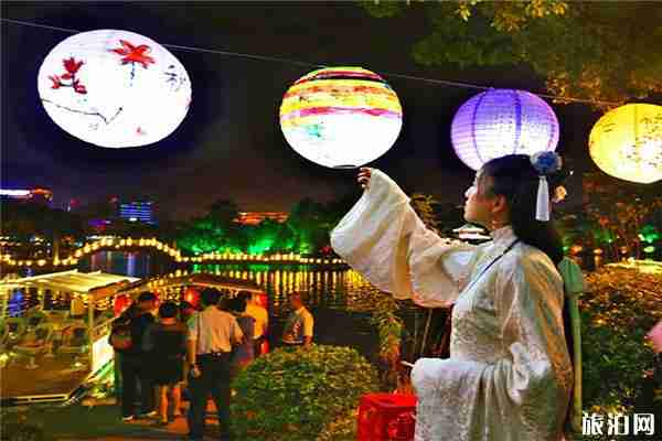 2019桂林兩江四湖中秋花燈會 時間+游船信息