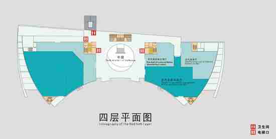 三峽博物館平面圖三峽博物館展廳分佈圖