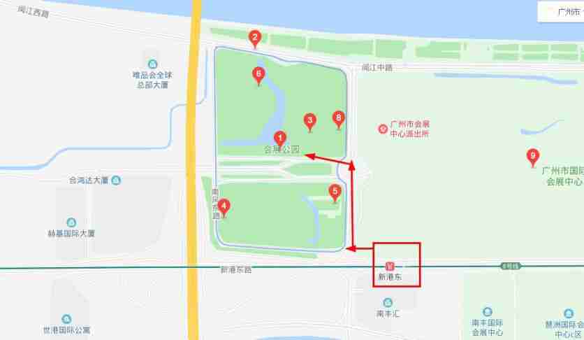 广州会展公园怎么去 广州会展公园在哪里 停车 广州会展公园怎么去 广州会展公园在哪里 停车
