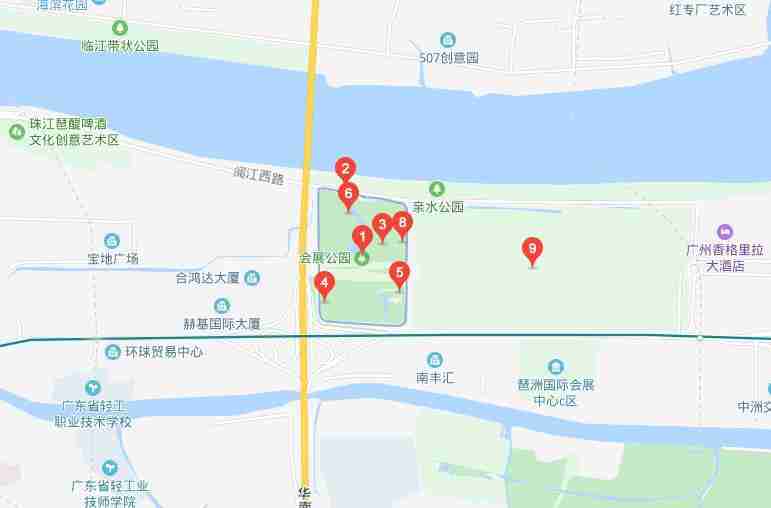 广州会展公园怎么去 广州会展公园在哪里 停车 广州会展公园怎么去 广州会展公园在哪里 停车