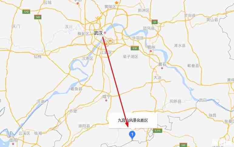 武漢到咸寧九宮山旅游攻略