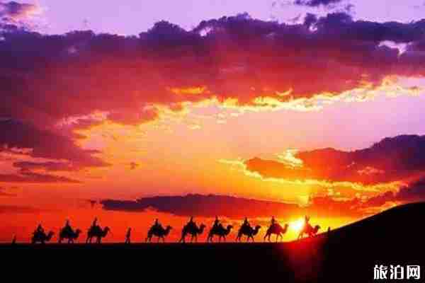 2019年10月鳴沙山月牙泉日出日落時間表+開放時間