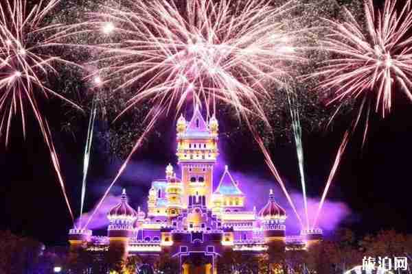 2020春节青岛方特乐园烟花表演 什么时候几点开始