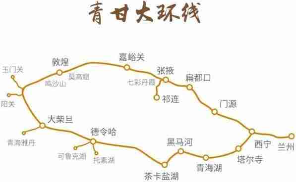 青甘大环线全程详细路线_青甘大环线是属于什么地方的