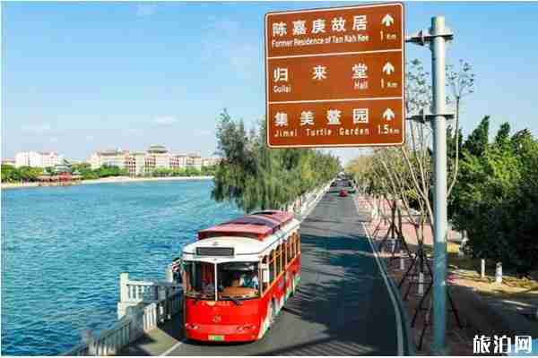 廈門集美鐺鐺車路線圖和景點介紹