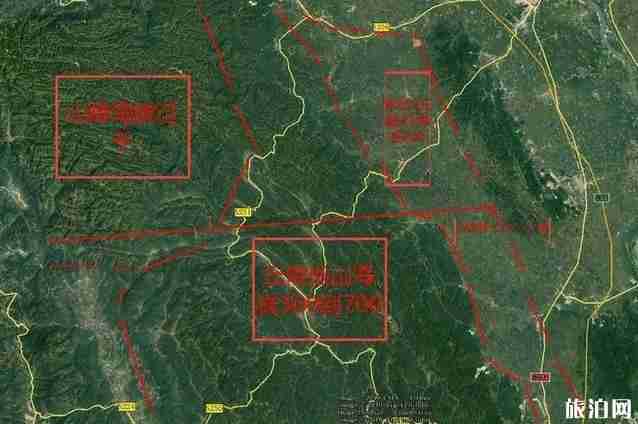 下面以宜昌市区及江汉河谷西侧为例鄂西山区主要山脉如图,与湖北中