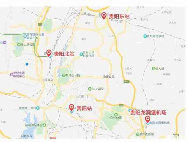 贵州各景点之间乘坐攻略 贵州各景点之间乘坐攻略