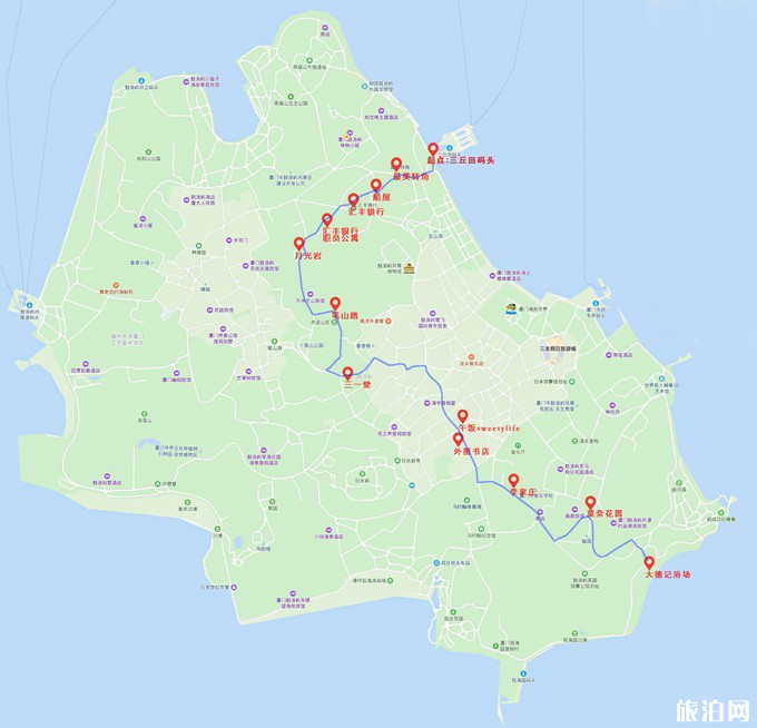 厦门鼓浪屿游玩路线推荐 鼓浪屿怎么上岛 厦门鼓浪屿游玩路线推荐 鼓浪屿怎么上岛