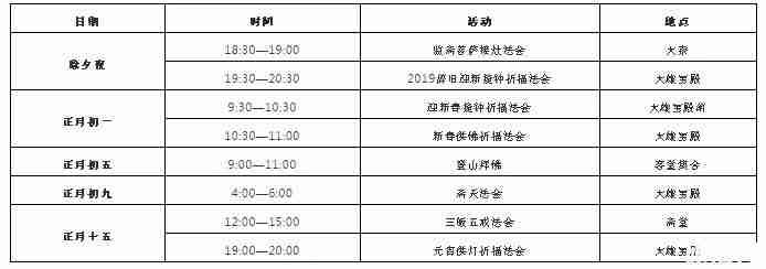 2019春节大灵岩寺祈福活动时间表+门票价格+优惠政策 2019春节大灵岩寺祈福活动时间表+门票价格+优惠政策
