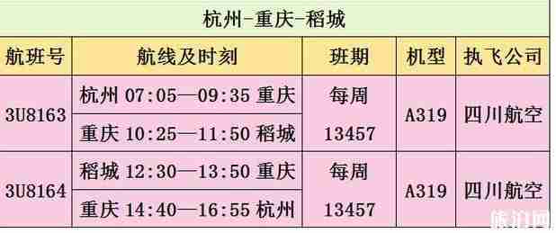 2019稻城亚丁航班时刻表+旅游线路推荐 2019稻城亚丁航班时刻表+旅游线路推荐