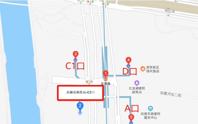 2021年3月鄭州多個地鐵出入口臨時關閉