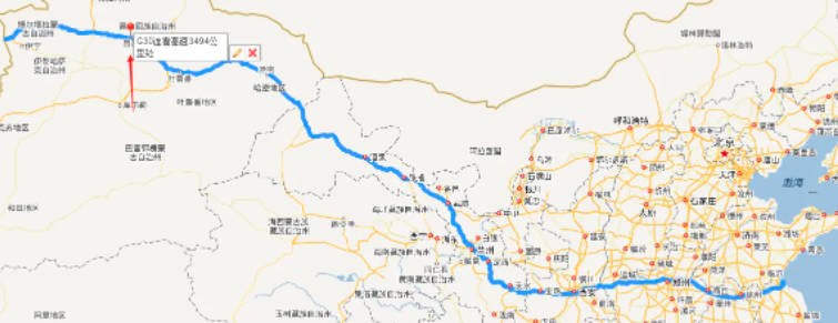 连霍高速是哪里到哪里，从江苏连云港市到新疆霍尔果斯市的高速公路