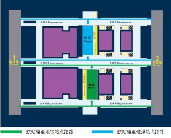 上海浦東機場大巴時刻表及路線2022出租車站點交通