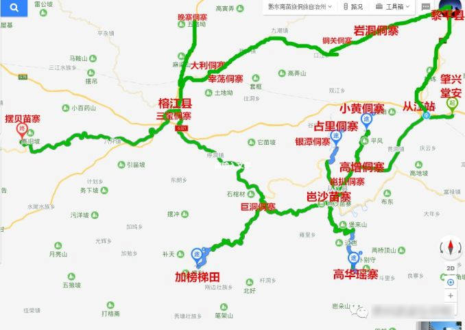 贵州旅游线路图最佳方案，12条适合自驾游