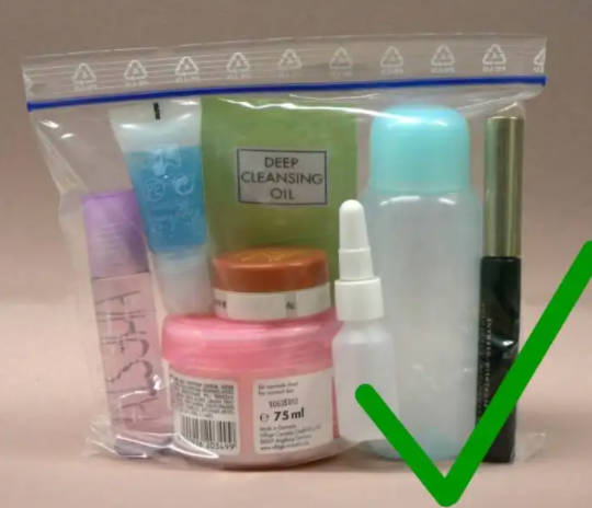 飞机上可以带护肤品水乳洗面奶吗，可以携带（总量不超1L单瓶不超100ml）