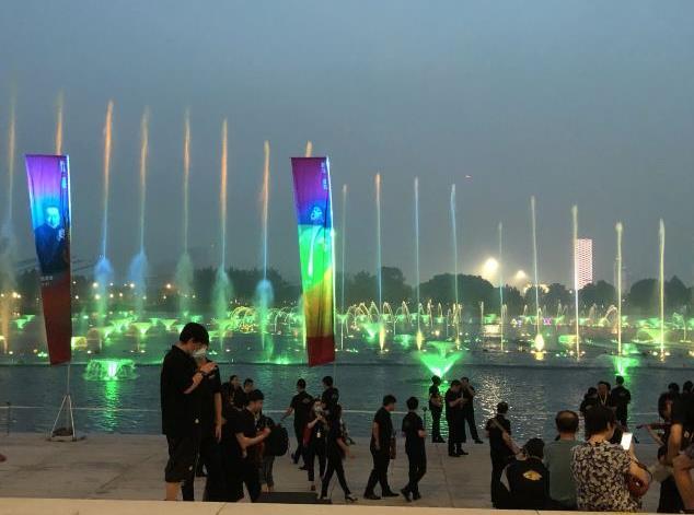 天津文化中心喷泉开放时间2020