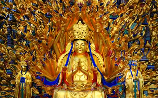 重慶大足石刻-千手觀音