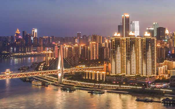 重慶朝天門&東水門大橋夜景 重慶朝天門&東水門大橋夜景