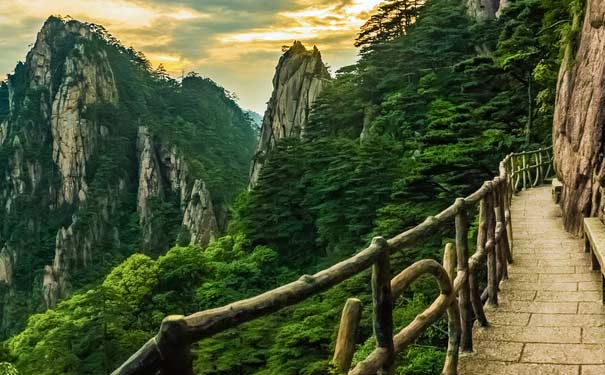 黃山西海大峽谷棧道-黃石旅游景點