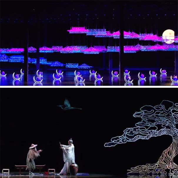 《三峽歸來》現場表演圖片