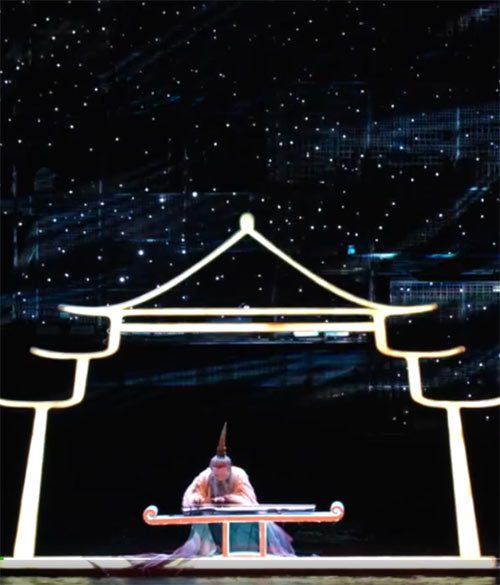 《三峽歸來》現場表演圖片