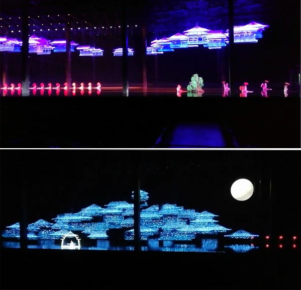 《三峽歸來》現場表演圖片